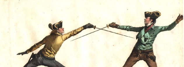 short angelo domenico fencing seconde